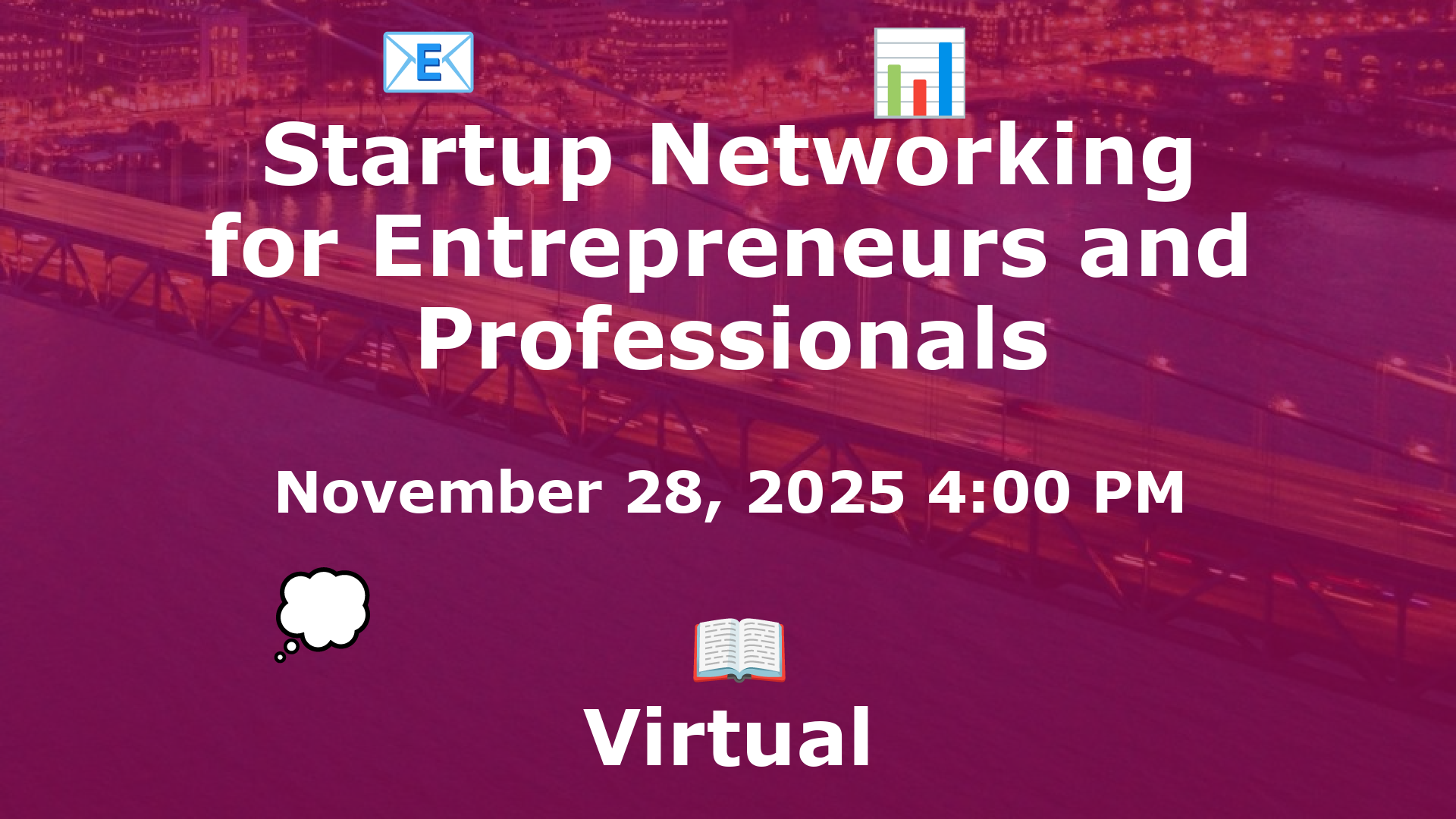 Startup Networking for Entrepreneurs and Professionals event image